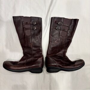 KEEN Women’s Leather Mid-Calf Boots Brown Size 9 | Comfort Casual Zip